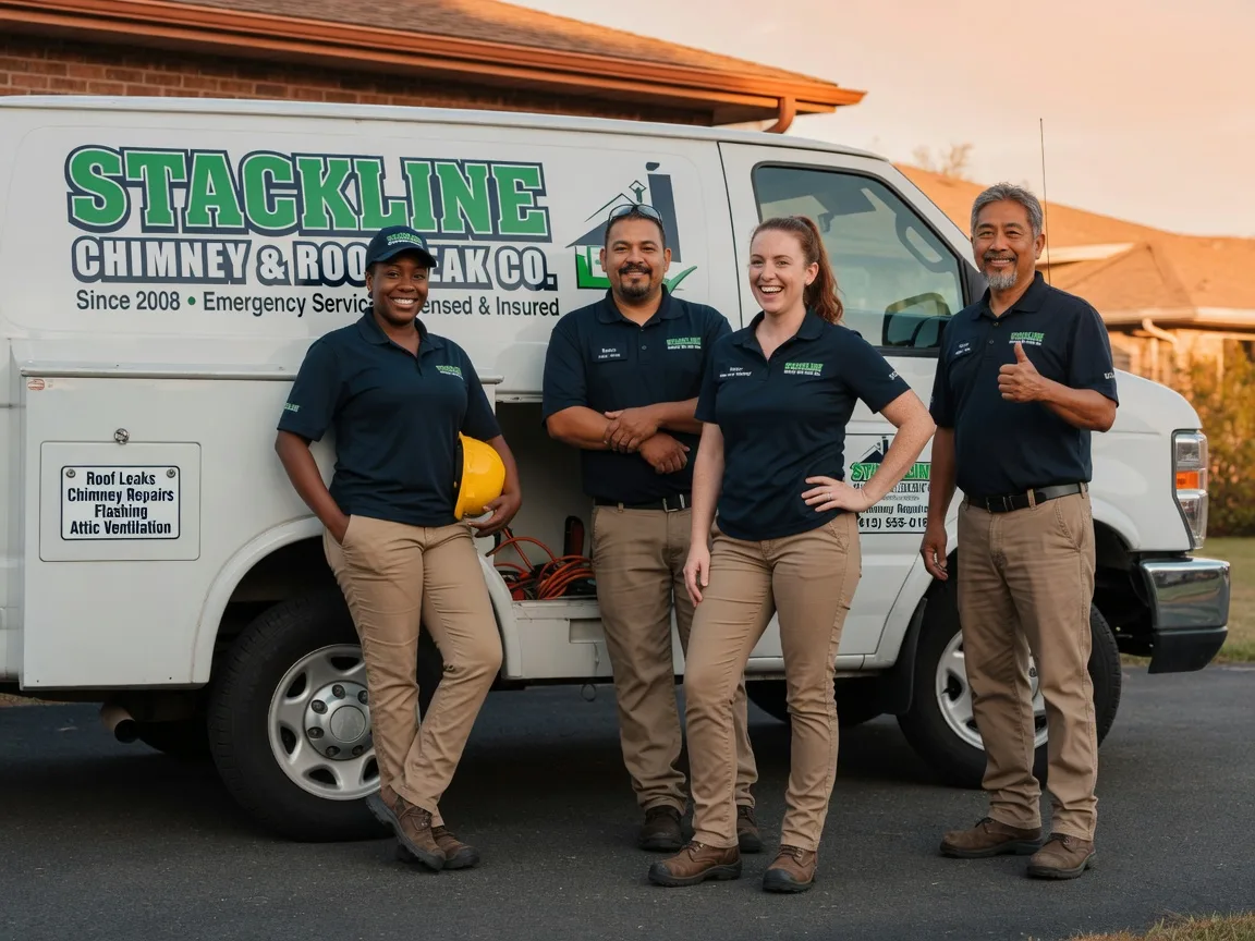 Chimney flashing repair company in Maysel, WV